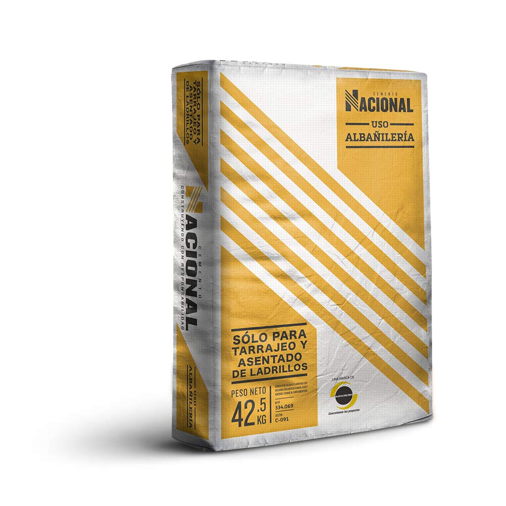 Cemento NACIONAL albañileria