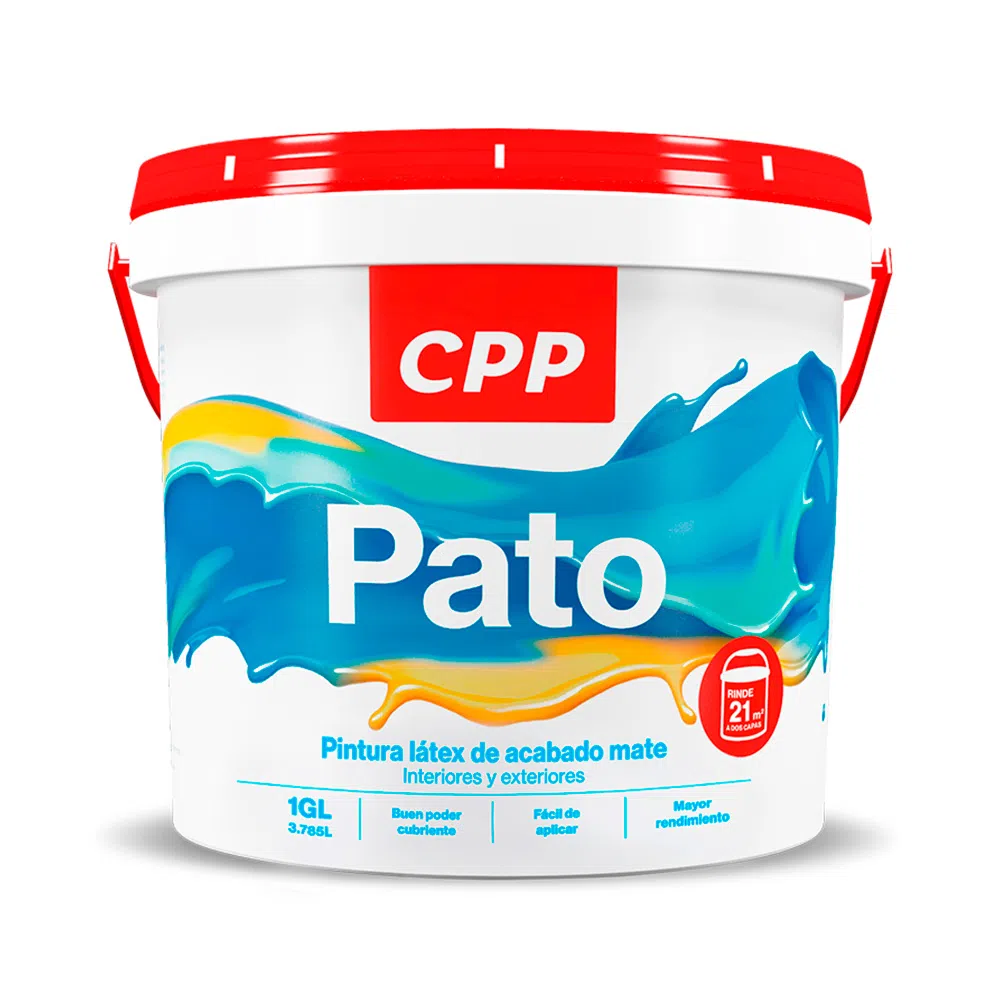 Latex CPP amarillo ocre 4 L